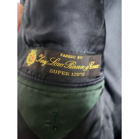 Brooks Brothers with Loro Piana wool Blazer Suit jacket mens 41 USA union made - Picture 6 of 14